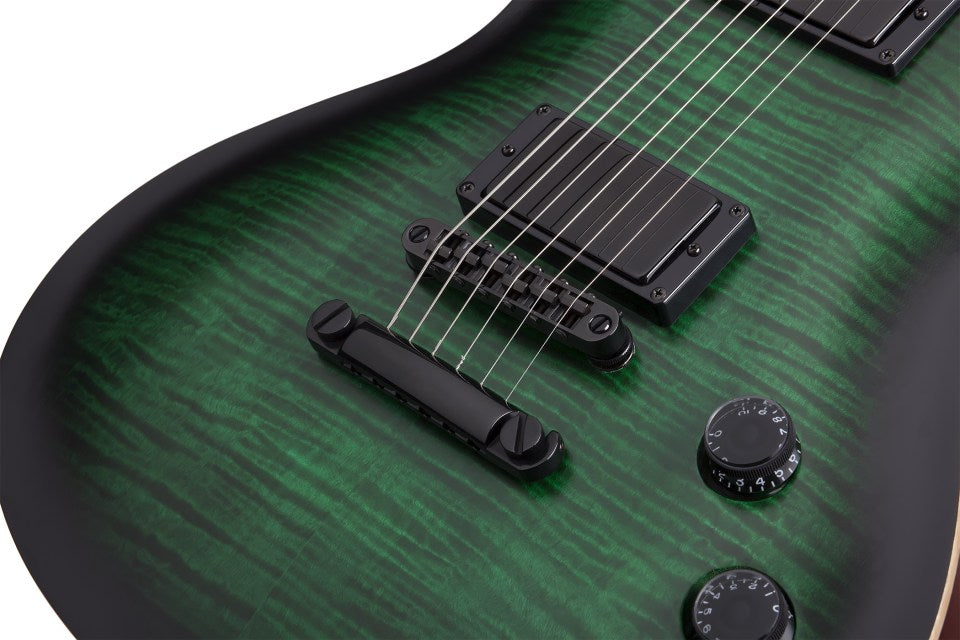 Schecter Tempest 40th Anniversary Electric Guitar (Emerald Green Burst Pearl)