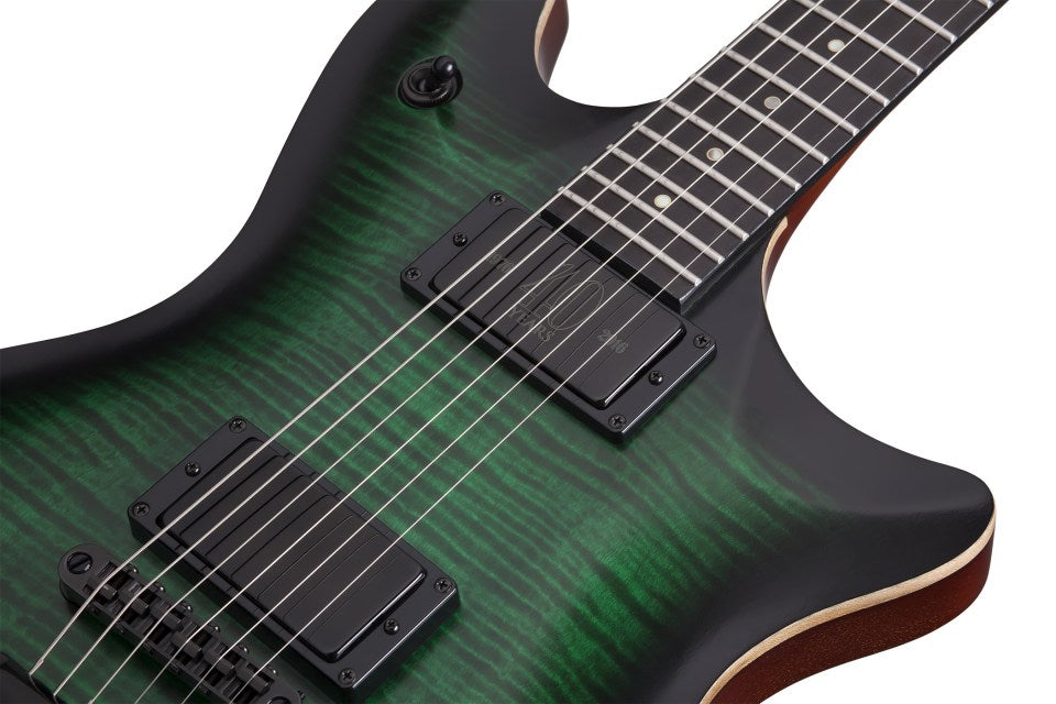 Schecter Tempest 40th Anniversary Electric Guitar (Emerald Green Burst Pearl)