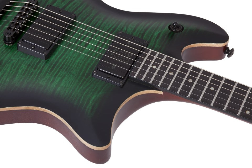 Schecter Tempest 40th Anniversary Electric Guitar (Emerald Green Burst Pearl)