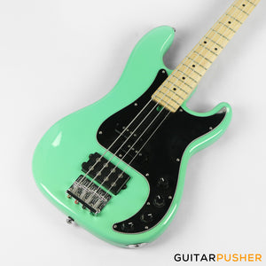 Semitone Custom MMP Active P-Style 4-String Bass Alder Body Maple Fingerboard - Mint Green