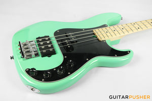 Semitone Custom MMP Active P-Style 4-String Bass Alder Body Maple Fingerboard - Mint Green