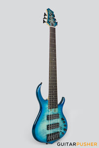 Sire M7 Alder 6-String Bass with Premium Gig Bag - Transblue