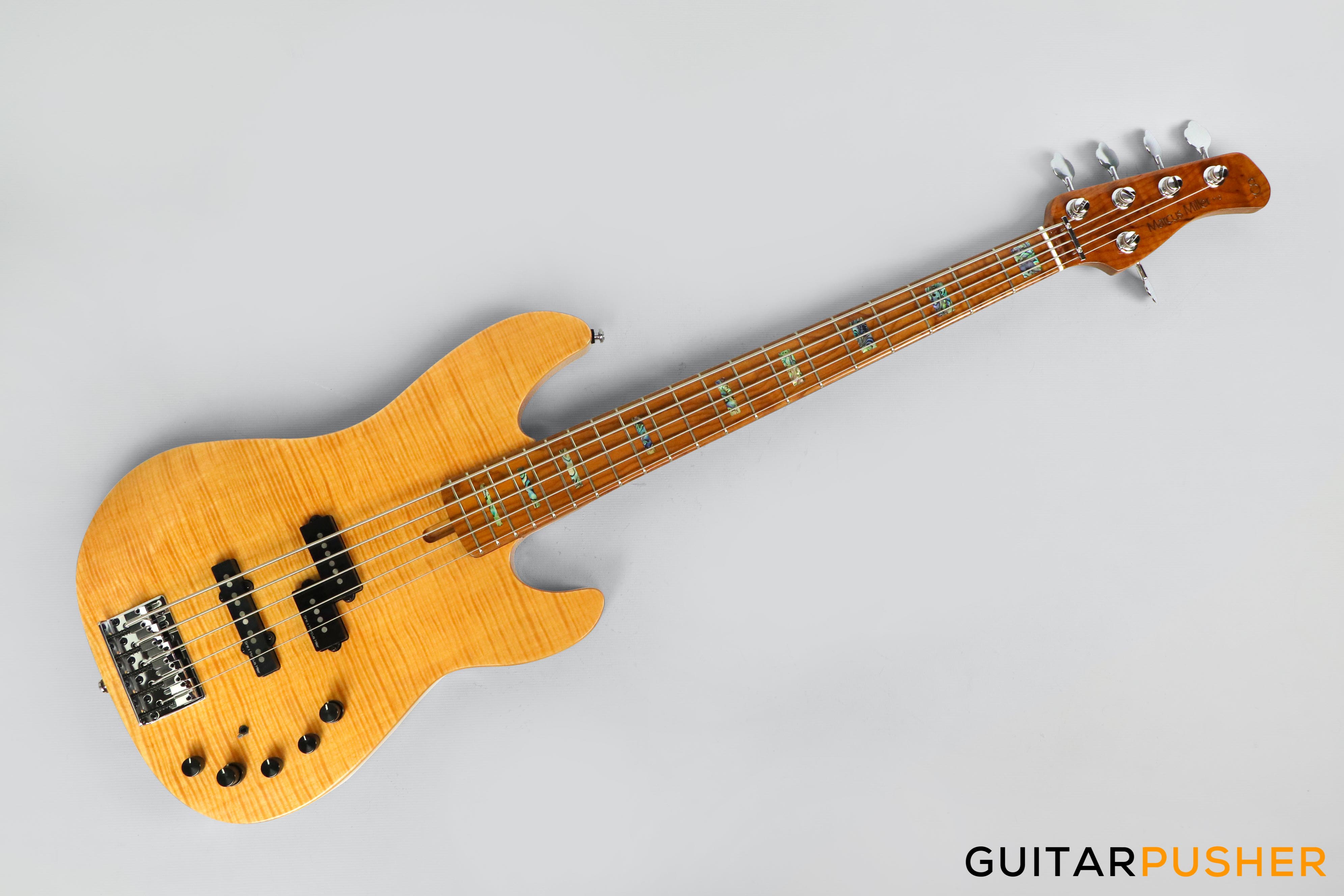 Sire P10 Alder 5-String Bass with Premium Gigbag - Natural