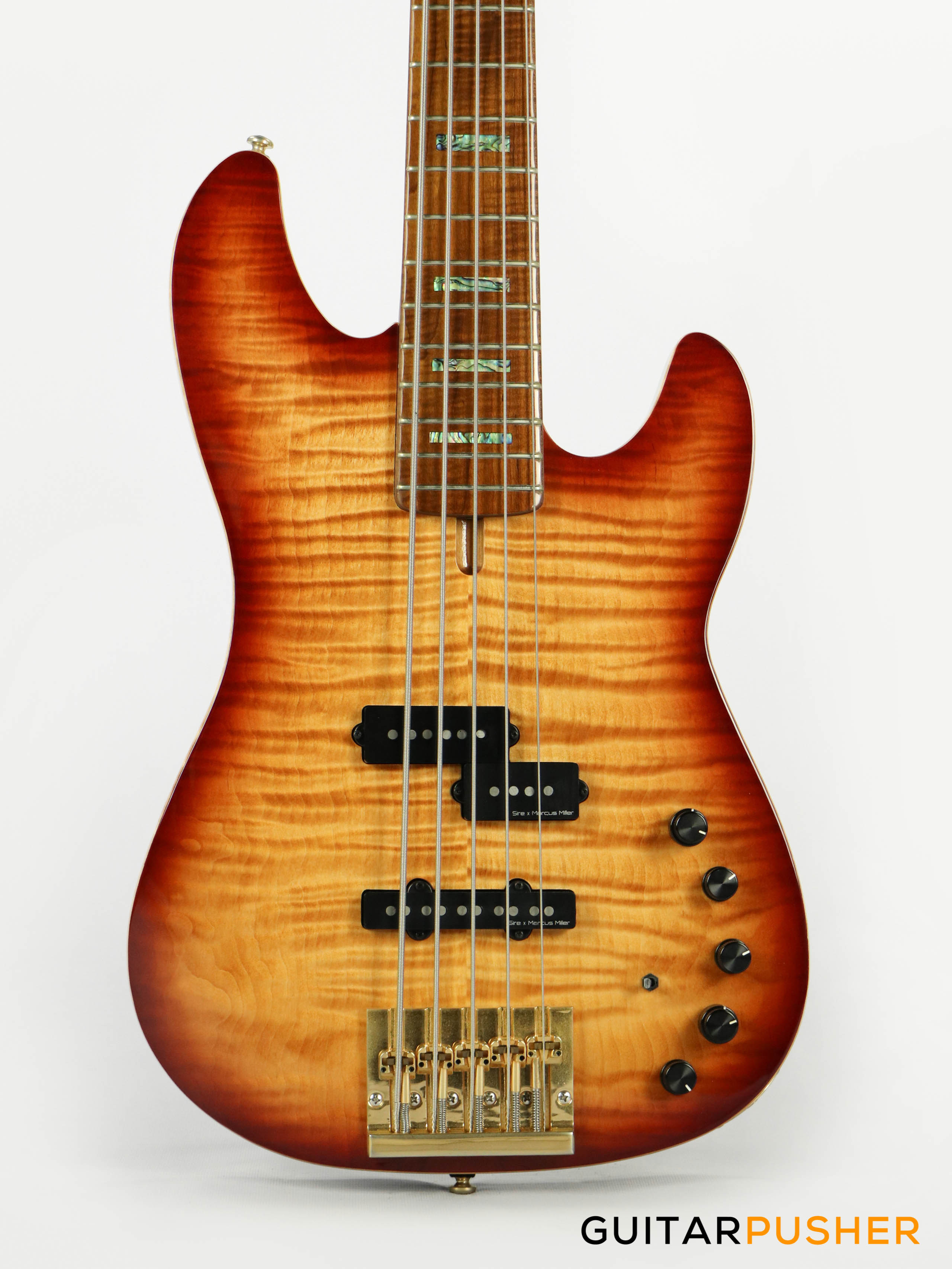 Sire P10dx Alder 5-String Bass - Tobacco Sunburst