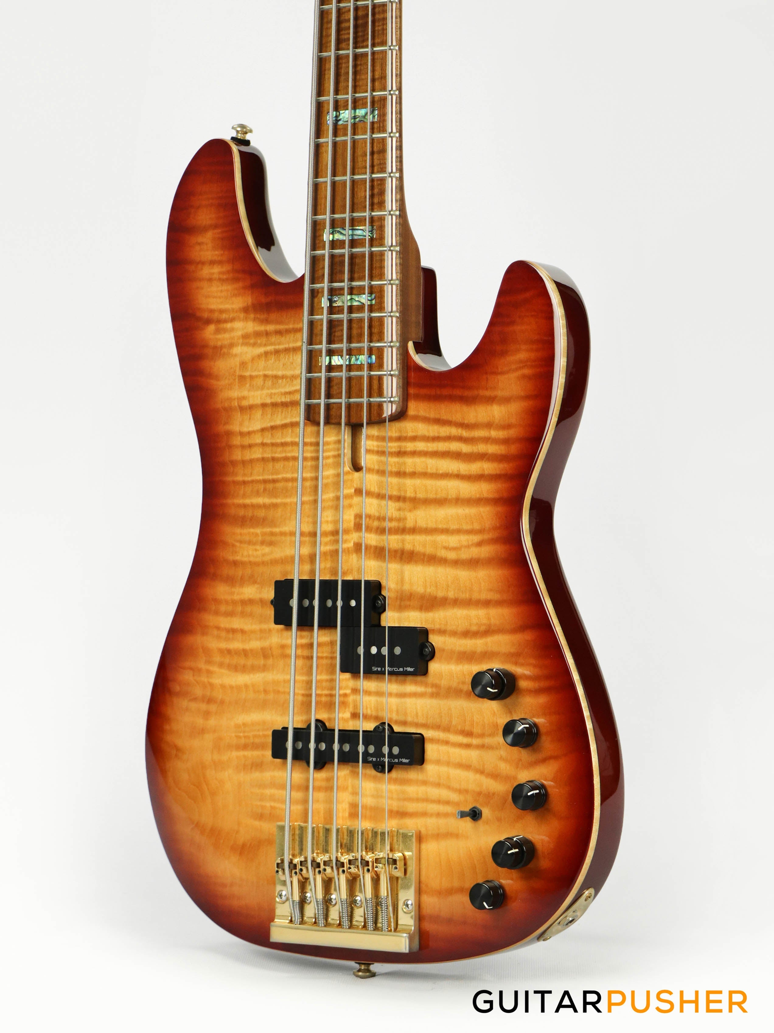 Sire P10dx Alder 5-String Bass - Tobacco Sunburst