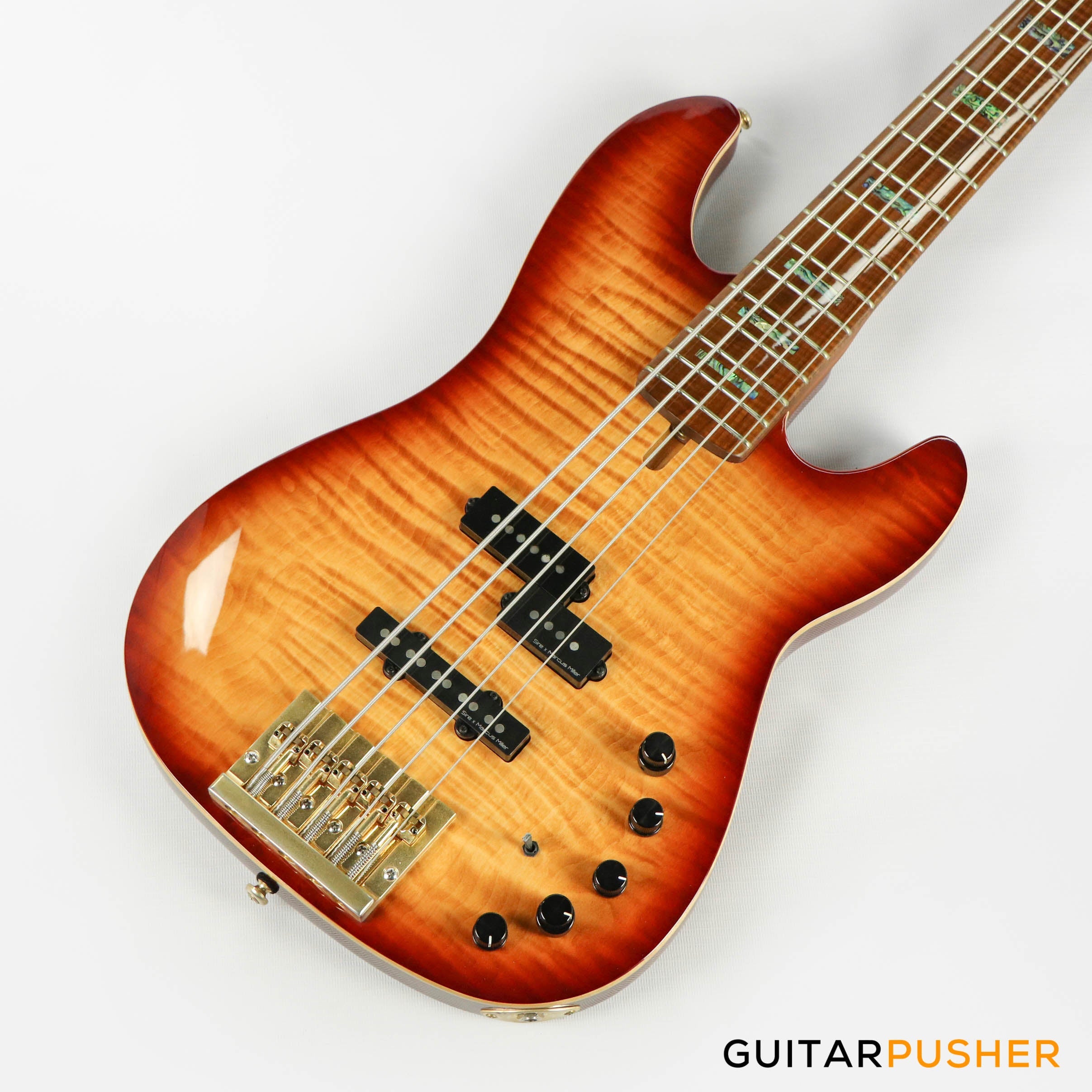 Sire P10dx Alder 5-String Bass - Tobacco Sunburst