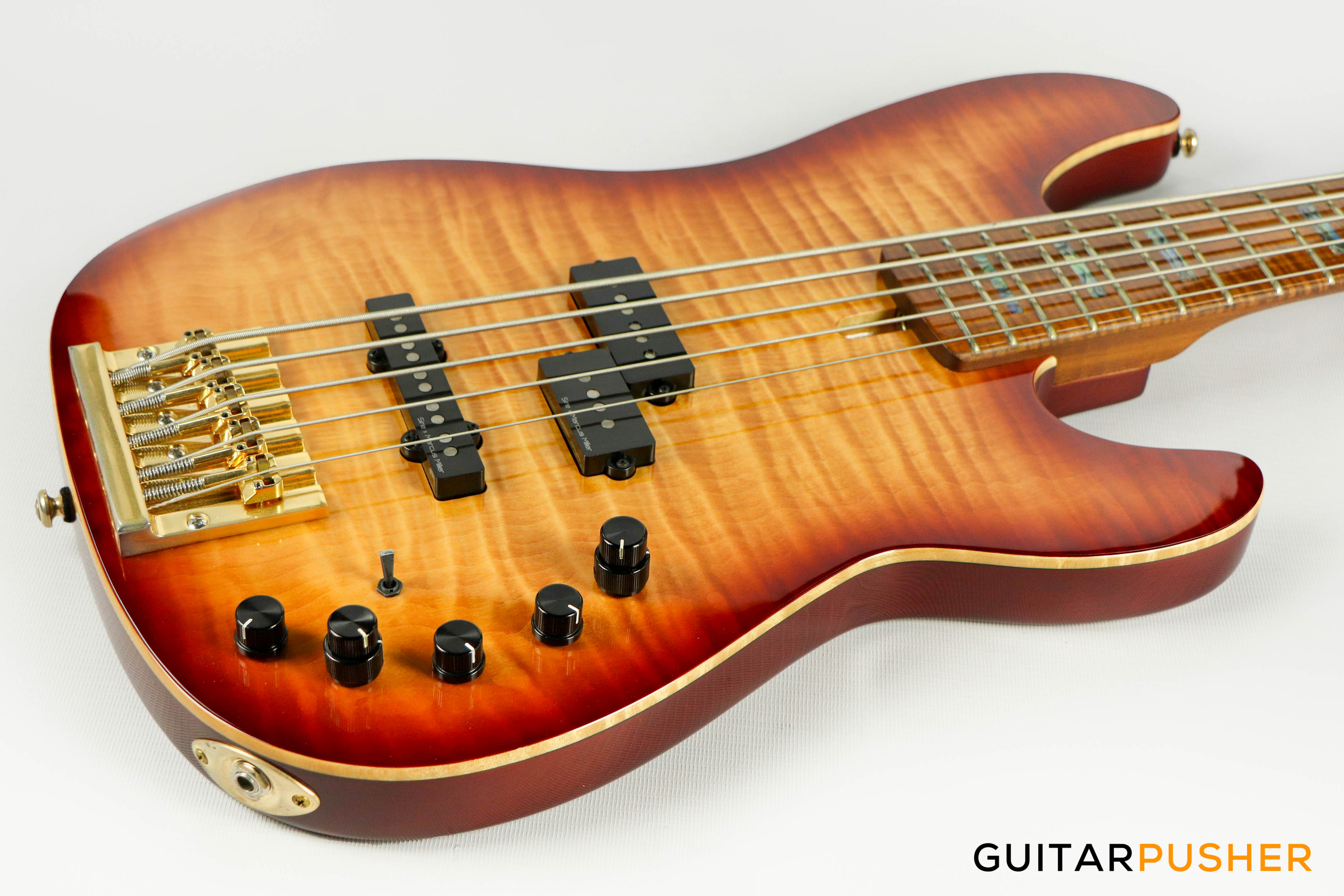 Sire P10dx Alder 5-String Bass - Tobacco Sunburst