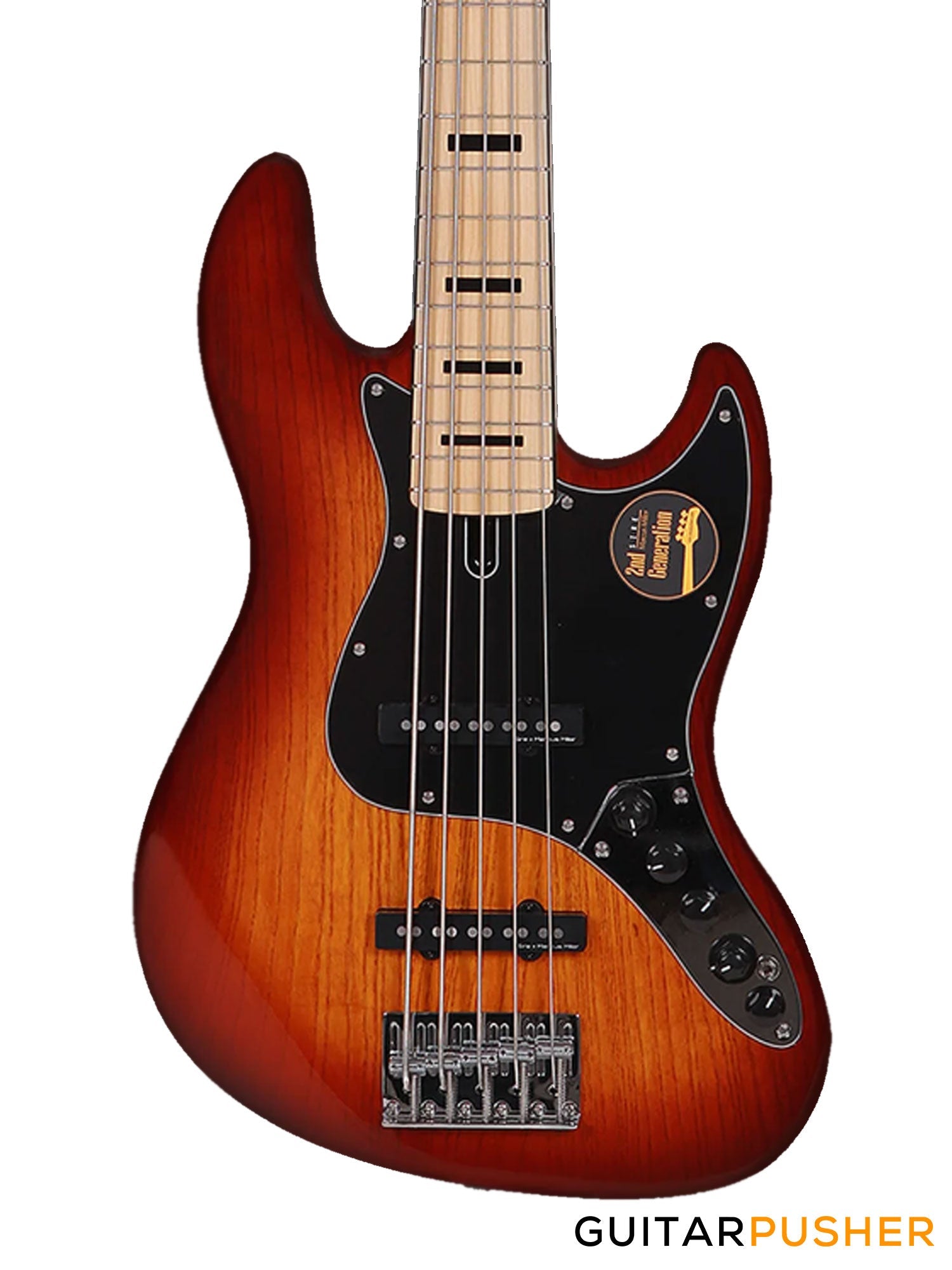 Sire V7 Vintage Swamp Ash 5-String JB Bass Tobacco Sunburst (2023)