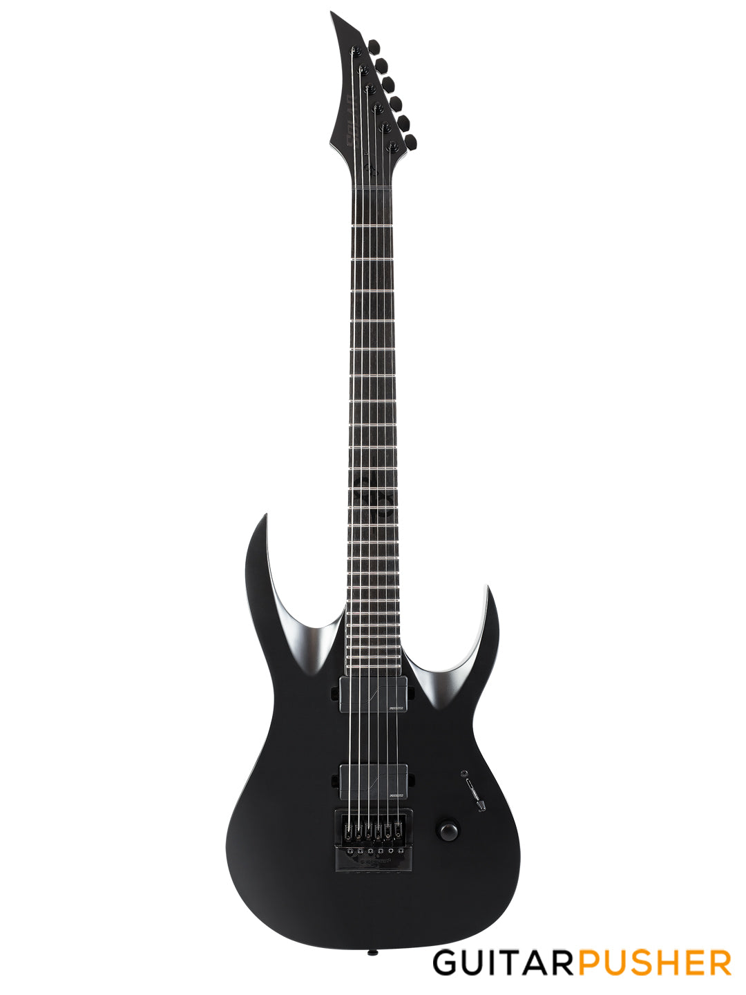 Solar Guitars A1.6ATG MK-II Carbon Black Matte Electric Guitar w/ Fishman Fluence Modern Pickups