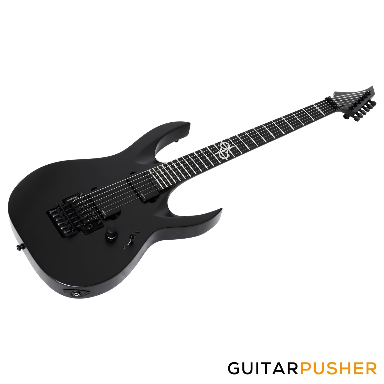 Solar Guitars A1.6Coroner Carbon Black Matte Electric Guitar w/ Fishman Fluence Modern Pickups