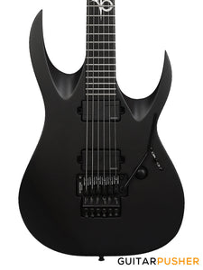 Solar Guitars A1.6Coroner Carbon Black Matte Electric Guitar w/ Fishman Fluence Modern Pickups