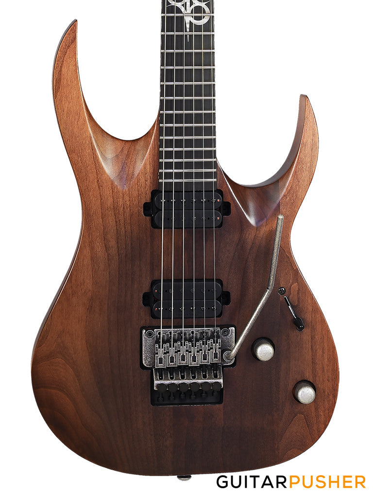 Solar Guitars A1.6FRD LTD Aged Natural Matte/Distressed Electric Guitar w/ Floyd Rose 1000