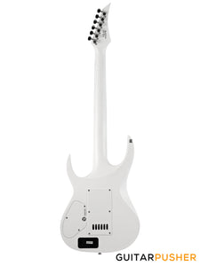 Solar Guitars A1.6Vinter Pearl White Matte Electric Guitar w/ Fishman Fluence Modern Pickups & Evertune Bridge