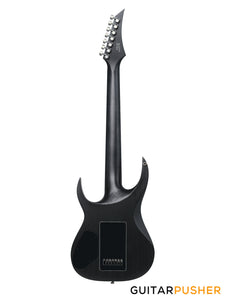 Solar Guitars A1.7BD Artist LTD Black Open Pore/Distressed 7-String Electric Guitar with Evertune Bridge