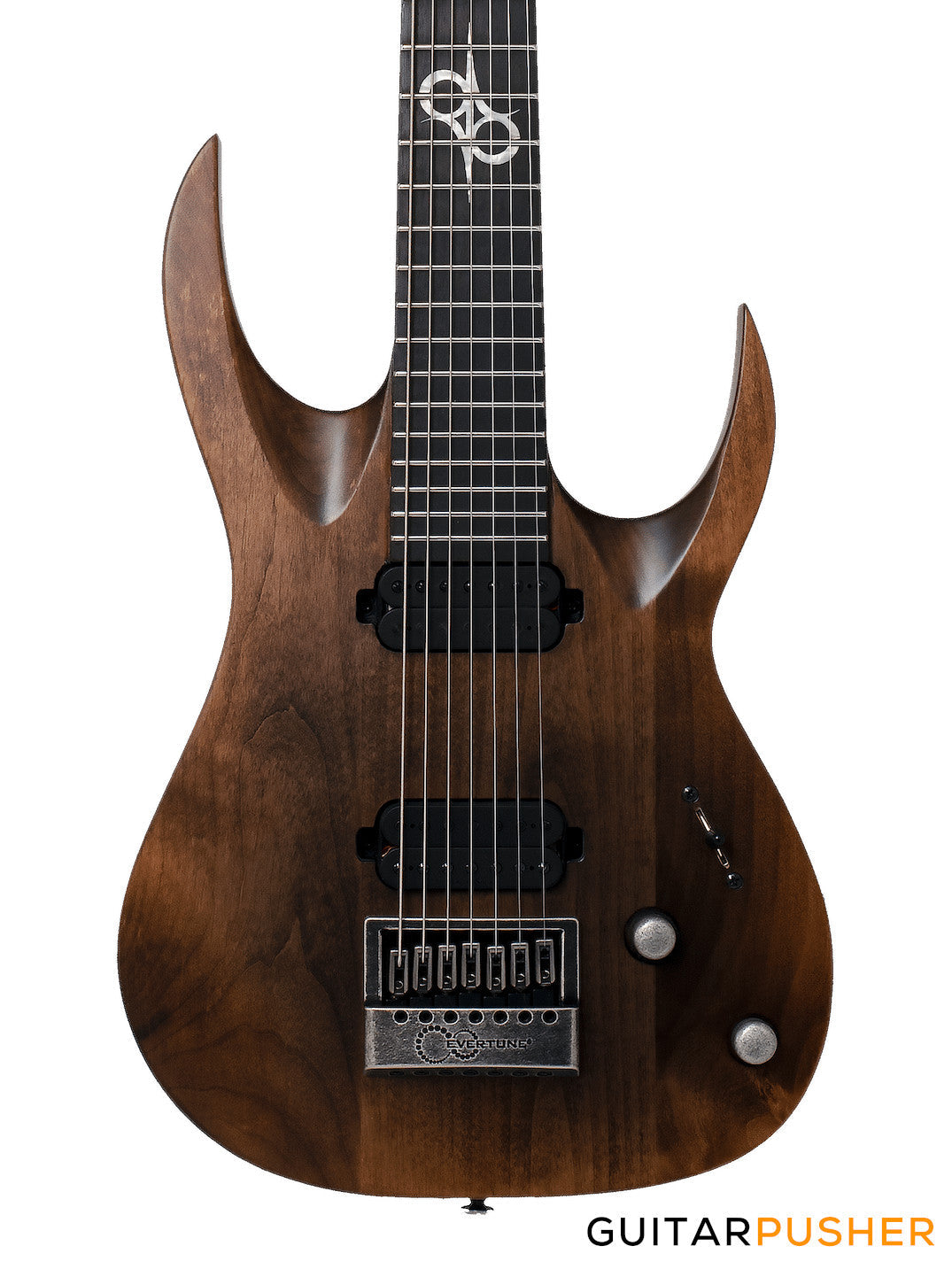 Solar Guitars A1.7D LTD Aged Natural Matte/Distressed 7-String Electric Guitar with Evertune Bridge