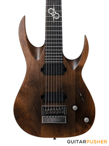 Solar Guitars A1.7D LTD Aged Natural Matte/Distressed 7-String Electric Guitar with Evertune Bridge