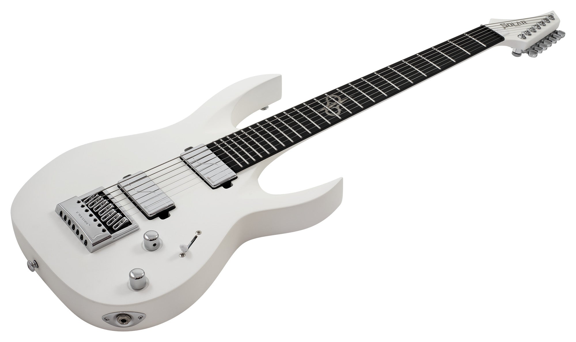 Solar Guitars A1.7 Vinter Pearl White Matter 7-String Electric Guitar with Fishman Fluence Modern & Evertune Bridge