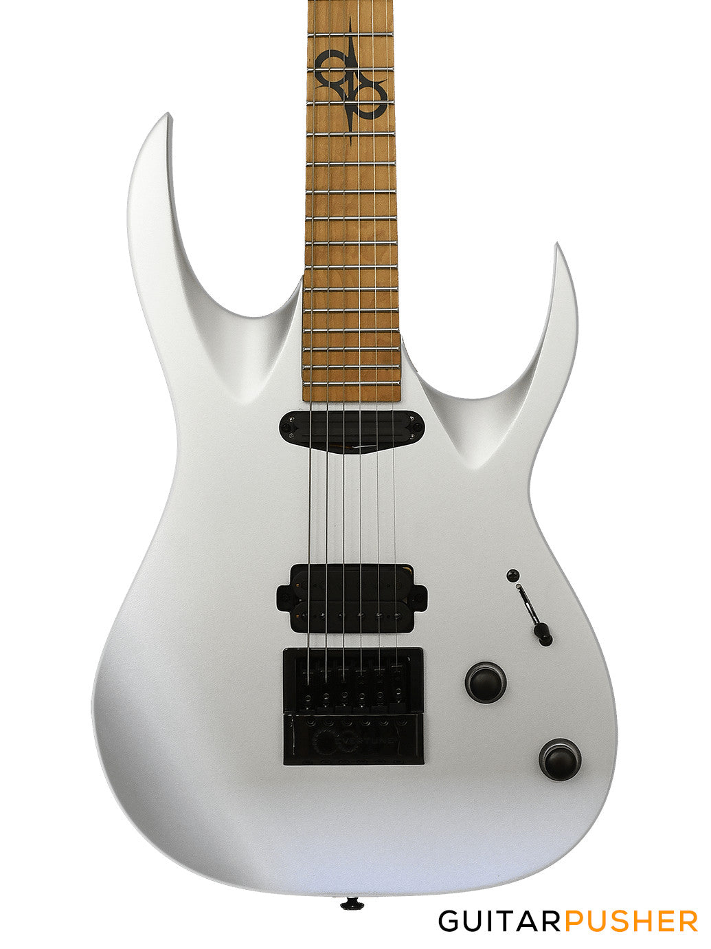 Solar Guitars AB1.6S Antique Silver Matte Electric Guitar with Evertune Bridge