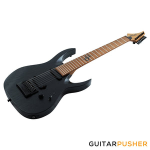 Solar Guitars AB1.7BOP Artist LTD Black Open Pore 7-String Electric Guitar w/ Evertune Bridge