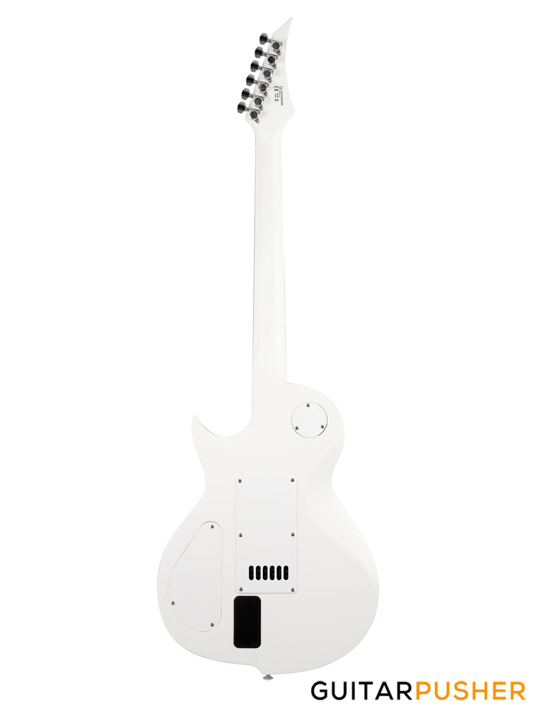 Solar Guitars GC1.6Vinter Pearl White Matte Singlecut Electric Guitar w/ Fishman Fluence Modern Pickups