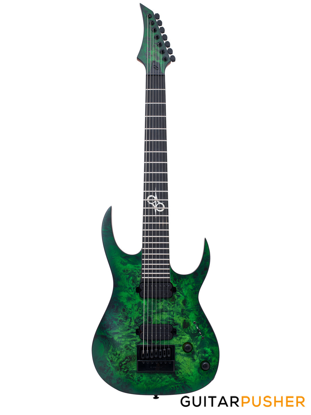 Solar Guitars S1.7LB Lime Burst Matte 7-String Electric Guitar w/ Evertune Bridge