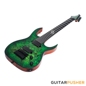 Solar Guitars S1.7LB Lime Burst Matte 7-String Electric Guitar w/ Evertune Bridge