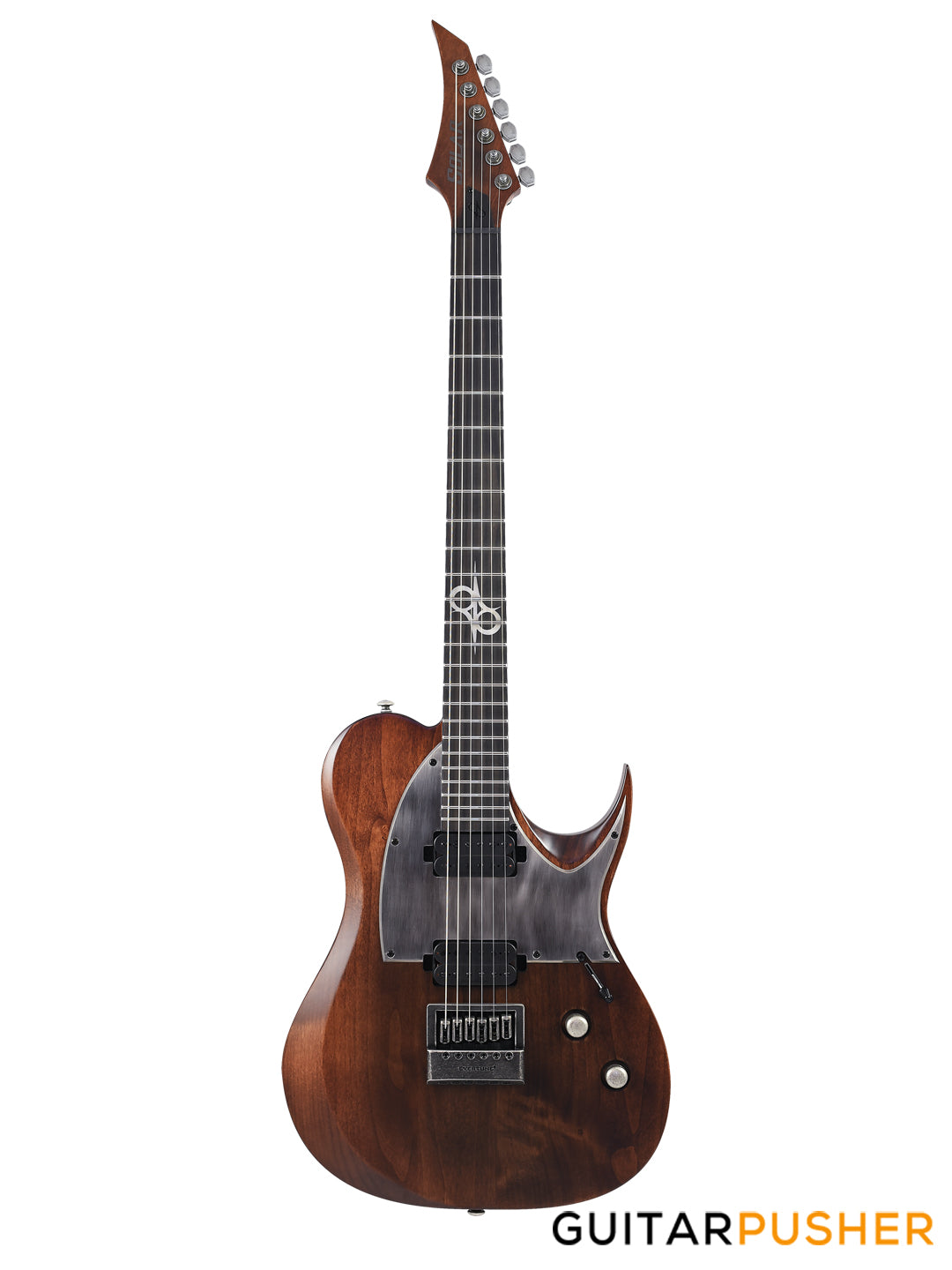 Solar Guitars T1.6D Aged Natural Matte/Distressed Electric Guitar w/ Evertune Bridge