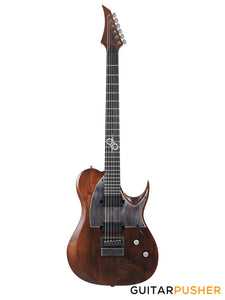 Solar Guitars T1.6D Aged Natural Matte/Distressed Electric Guitar w/ Evertune Bridge