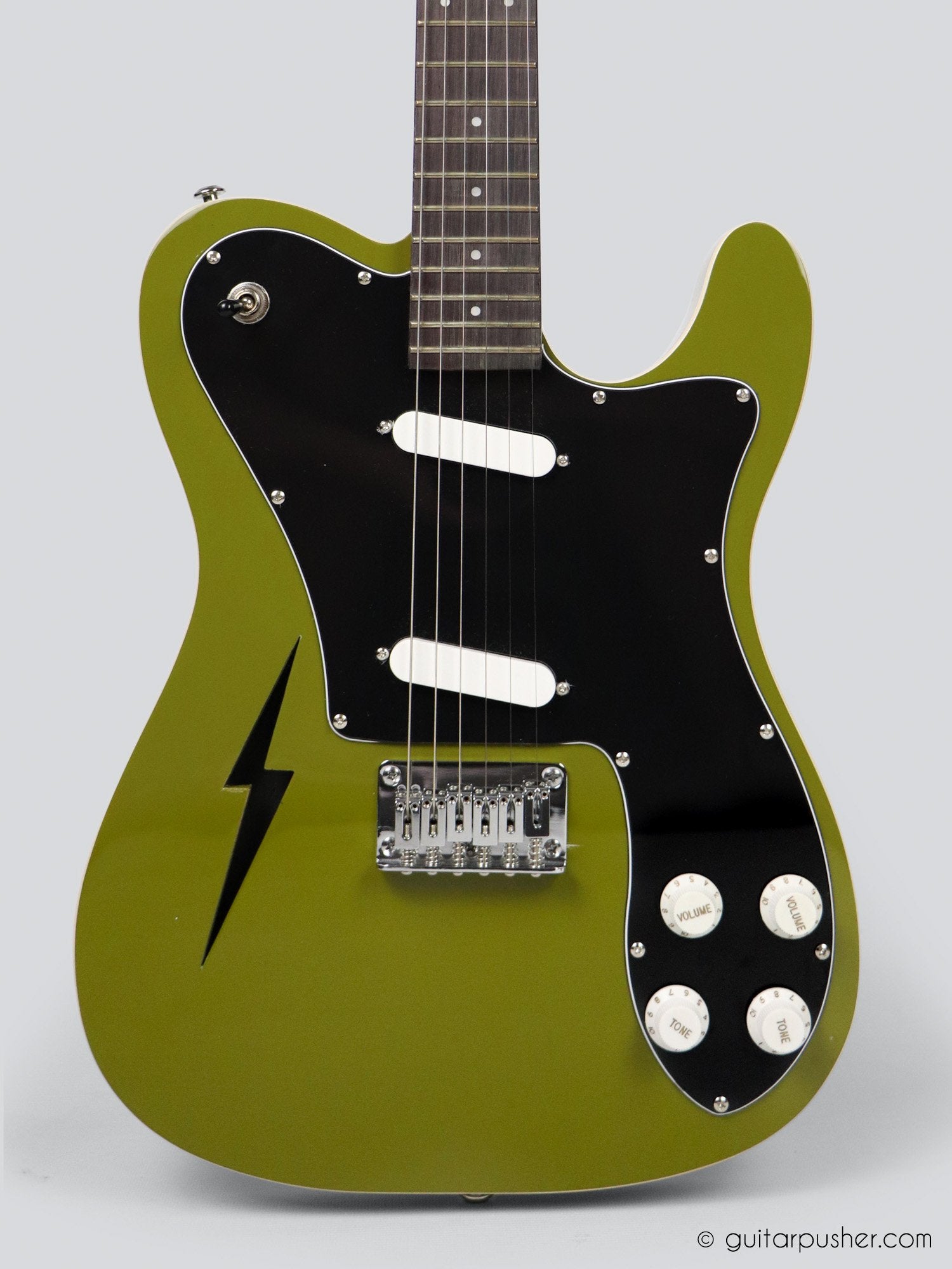 D&D T-Rex Guitar Pusher Edition Electric Guitar with Graphtech Nut and GP Gig Bag - GuitarPusher
