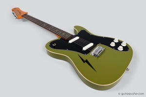 D&D T-Rex Guitar Pusher Edition Electric Guitar with Graphtech Nut and GP Gig Bag - GuitarPusher