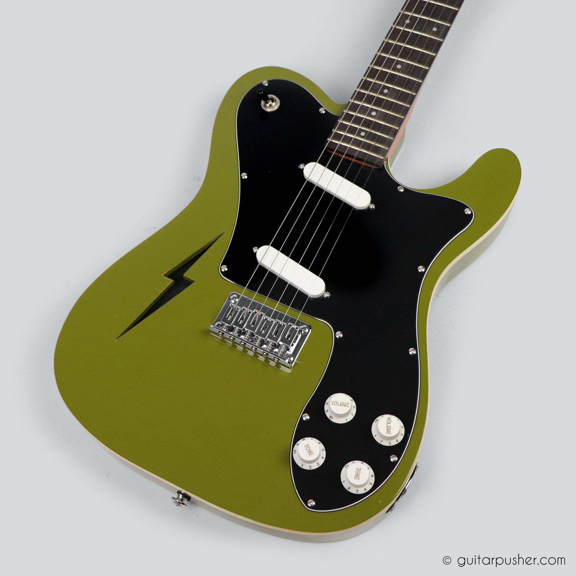 D&D T-Rex Guitar Pusher Edition Electric Guitar with Graphtech Nut and GP Gig Bag - GuitarPusher