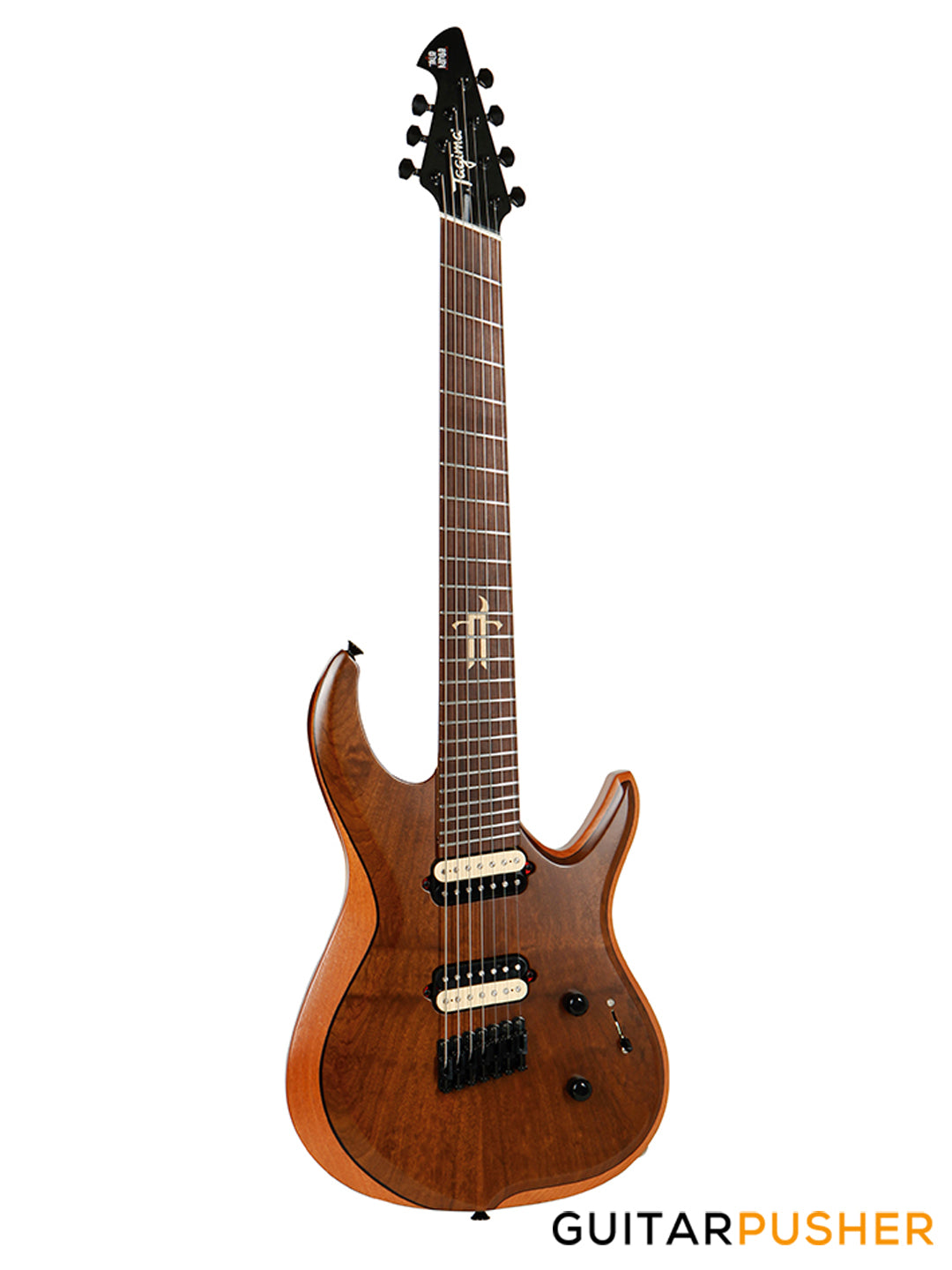 Tagima Brazil Series True Range 7 7-String Fanned Fret Electric Guitar (Natural Satin) Rosewood Fingerboard