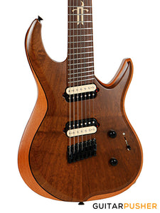 Tagima Brazil Series True Range 7 7-String Fanned Fret Electric Guitar (Natural Satin) Rosewood Fingerboard