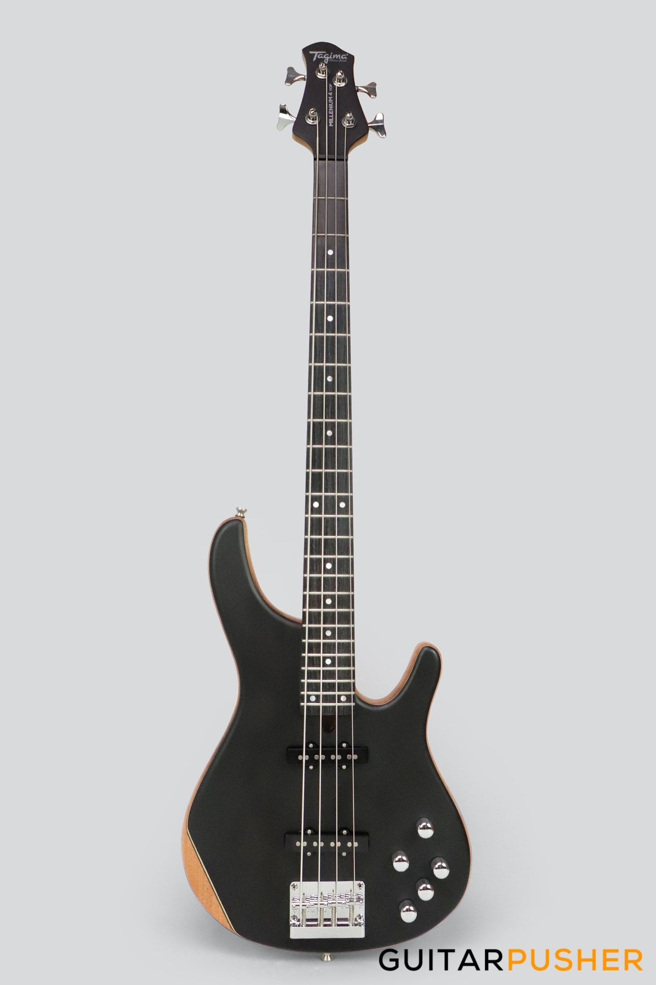 Tagima Millenium Coda 4-string Bass with Active EQ - Black