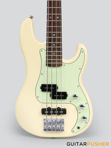 Tagima TW-65 Baby 30" Scale P+J Bass - White