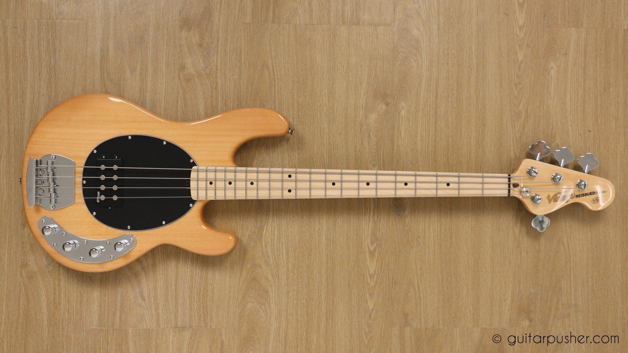 Vintage Reissued V96 4-String Active Bass - GuitarPusher