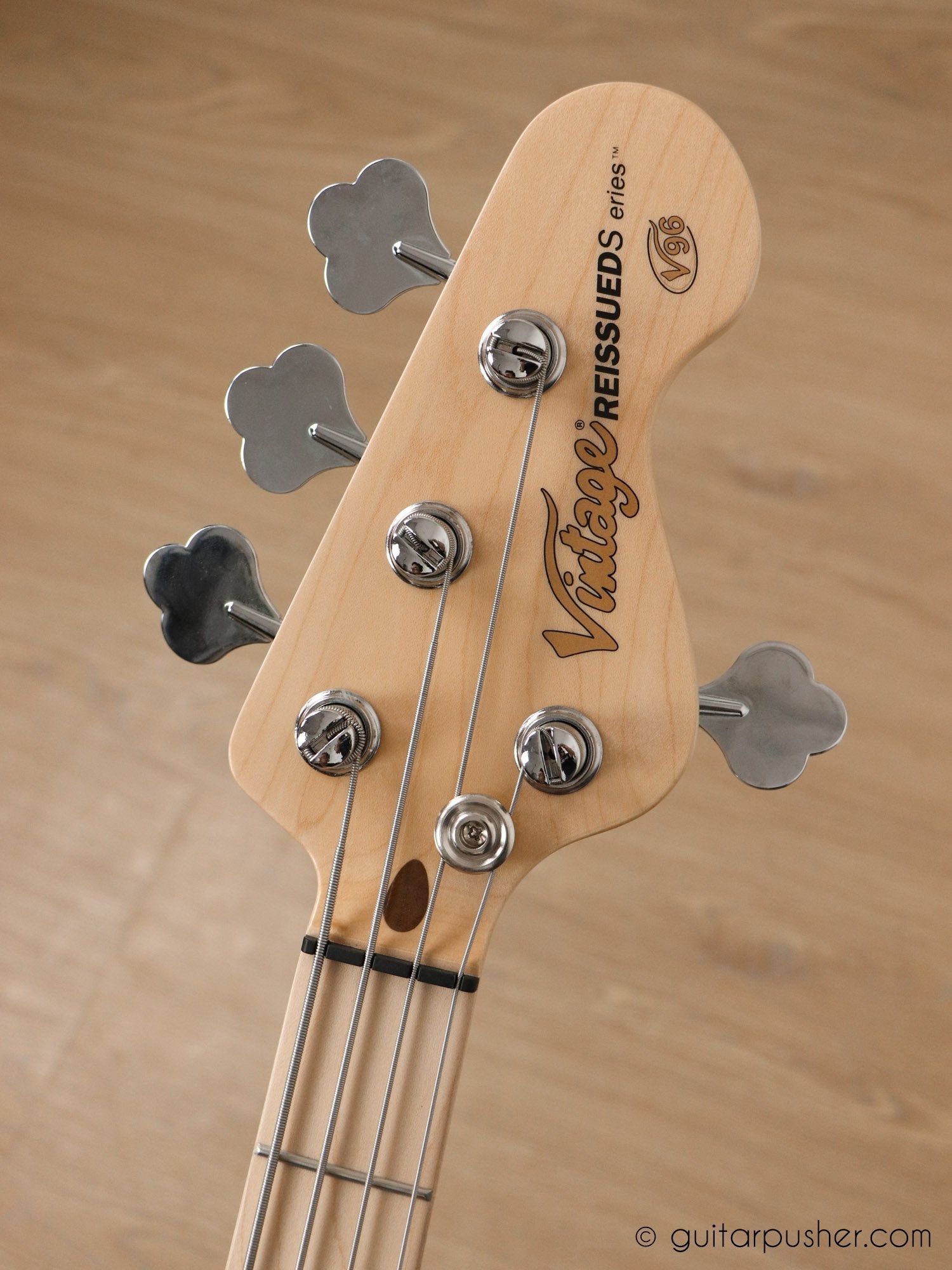 Vintage Reissued V96 4-String Active Bass - GuitarPusher