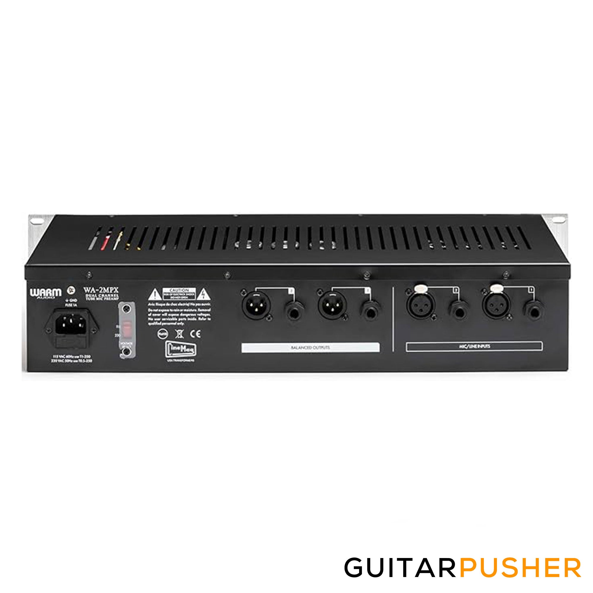 Warm Audio WA-2MPX Dual-Channel Tube Mic Preamp